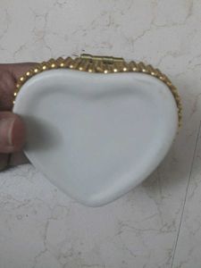 Small  Heartshaped Jewellery Trinket box organizer