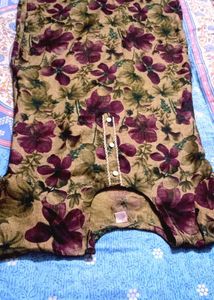 Floral Print Kurta