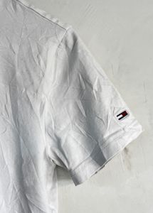 Tommy Jeans White Cropped T-Shirt