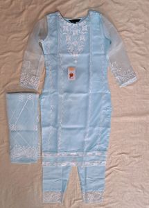 Pakistani Beautiful Suit Set With Dupatta