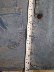 Denim Blazer Jacket