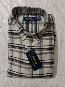 Men's Plaid Button-Down Shirt