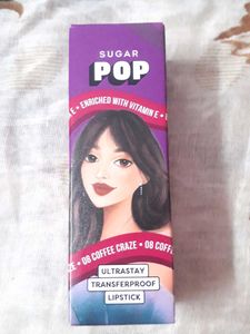 SUGAR POP  Lipstick Coffee Brown 08
