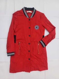 🎈Retro Red Varsity Jacket (L 30 B 17)