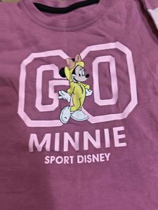 Cute Minnie Mouse Graphic T-Shirt