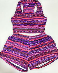 Alo Yoga Sports Bra and Shorts Set