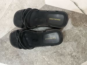 Black Platform Sandals