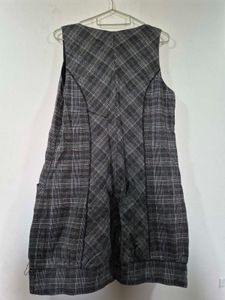 Chic Plaid Sleeveless Dress