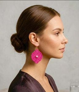 Boho Crochet Earrings