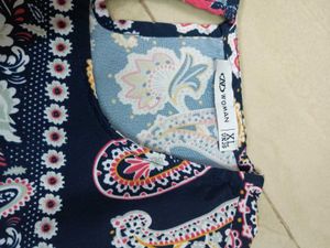 Boho Paisley Print Kurta