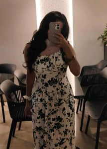 Floral Print Maxi Dress