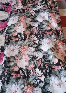Bohemian Floral Print surti set