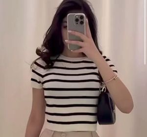 S to M Classic Striped Knit Top