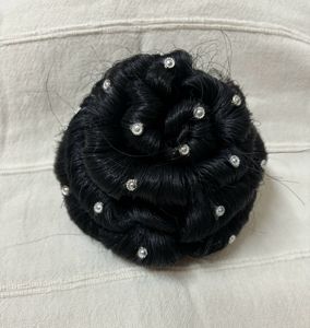 🆕Juda Bun with Stone (Synthetic)
