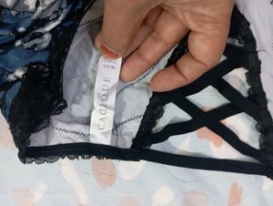 Floral Lace Trim Panties