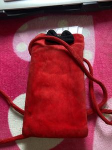 Small Red Sling Pouch BAG