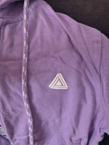 Lavender Zip-Up Hoodie
