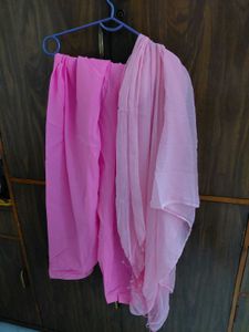 Beautiful Pink Floral salwar suit