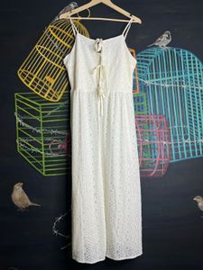 White Lace Maxi Dress