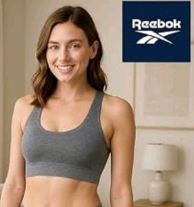 Reebok Grey Sports Bra