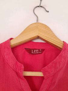 Pink Casual Top (Women's)