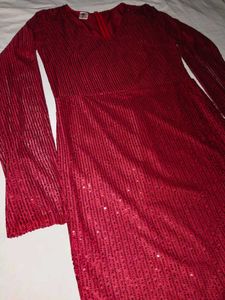 Sensational Red Chick Dress