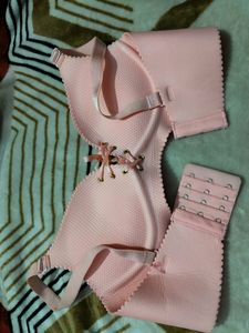 Premium Light Pink High Padded Push Up Bra