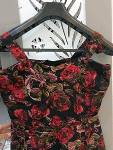 Floral Print Mini Dress
