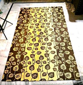 Floral Print Curtain