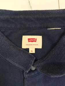 Levi's Navy Blue Polo T-Shirt