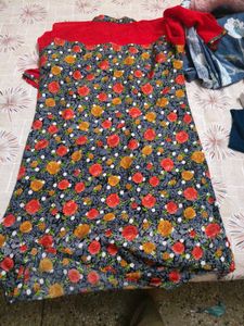 Elegant Red Kurta for Women in XL size