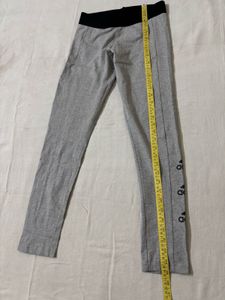 Adidas Women's Grey Athletic Leggings