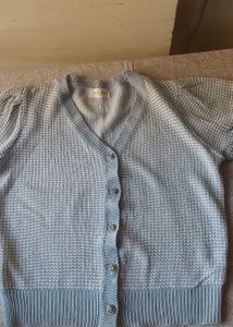 Chic Waffle Knit Cardigan