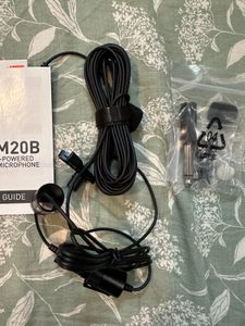 JBL CSLM20B Battery Powered Lavalier Microphone