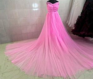 Stunning Pink Tulle Gown
