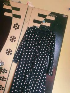 Polka Dot Maxi Dress
