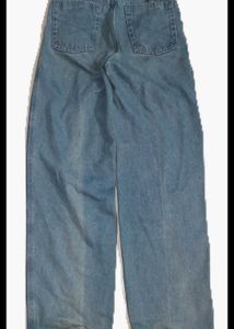 Light Wash Wide Leg Jeans