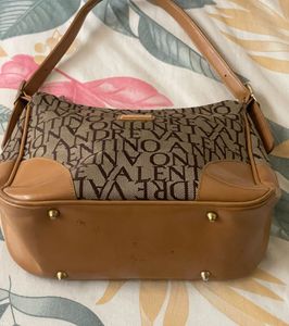 Authentic Andre Valentino Monogram Shoulder Bag -