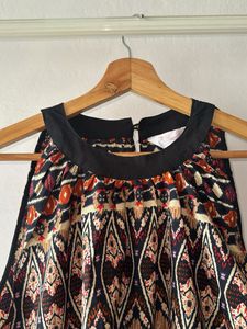 Bohemian Print Sleeveless Top (Pannkh,