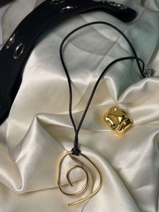Unique Spiral Pendant Necklace