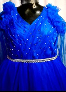 Royal Blue Evening Gown