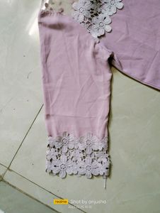 Shein Pink Top +Srug