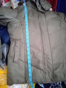 Women's Green Padded Jacket