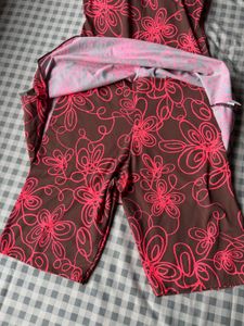 Brand New Lycot Floral Swim Dress with Shorts (XL)