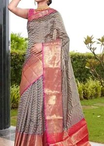 BranNew BeautifulSoftKanjivaramSilk BanarasiStyle