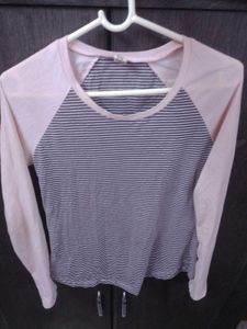 Striped Long Sleeve Top