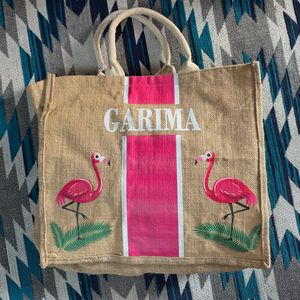 customised Flamingo Tote Bag