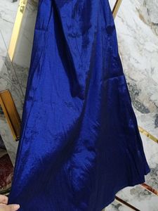 Elegant Blue Ethnic Gown