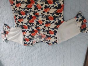 Floral Print Summer Top