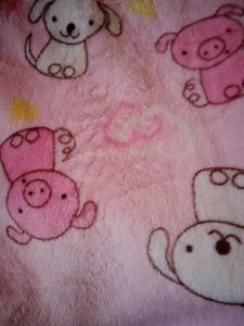 Adorable Pink Plush Pajama Set